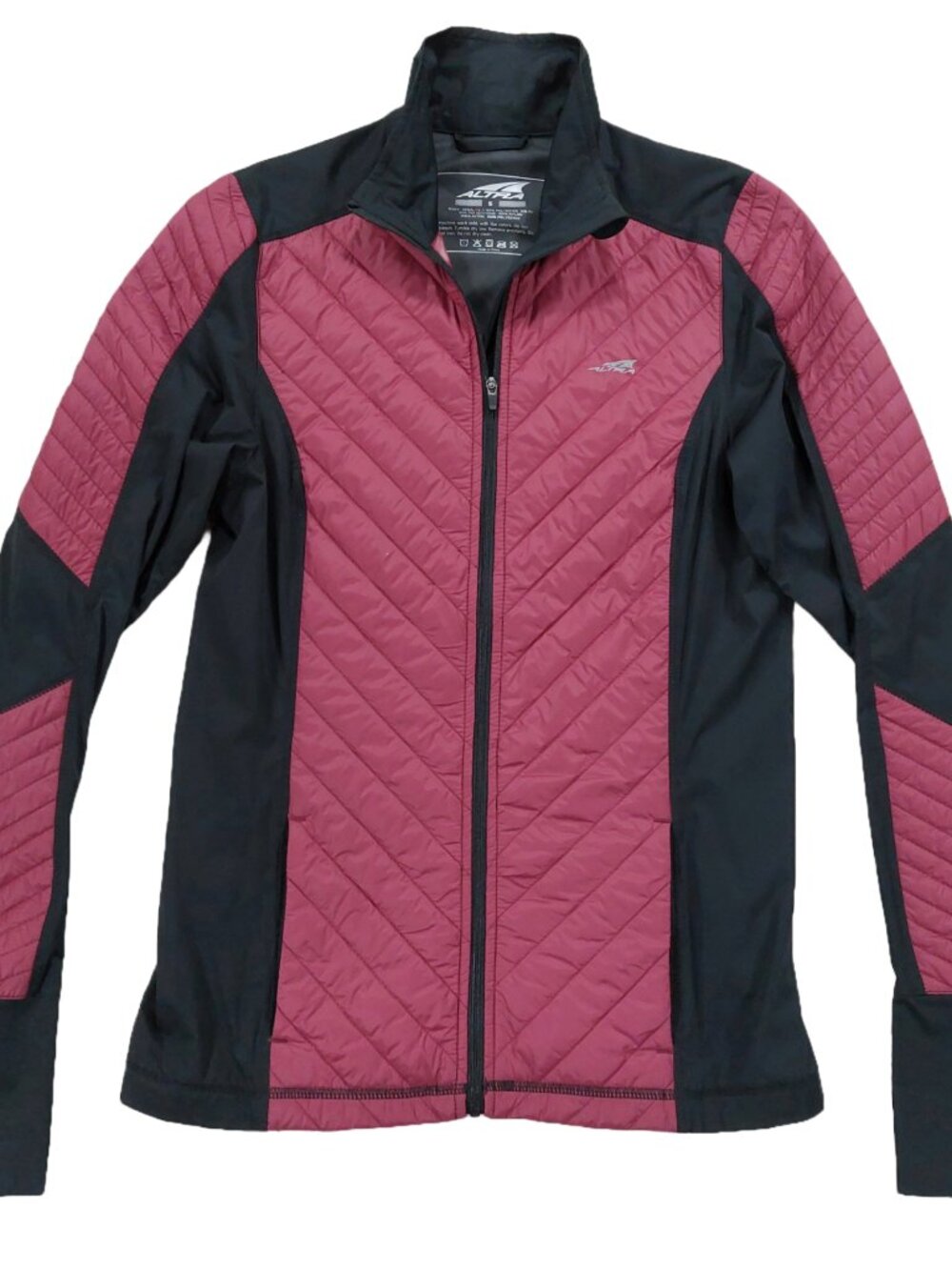 Altra Zoned Heat Running Jacket Womens Small, ZeroLite Stretch, Insulated Quilt